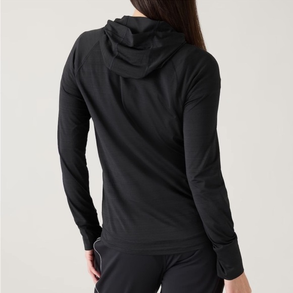 Athleta Pacifica Illume UPF Relaxed Jacket Full Zip Black Small - Picture 3 of 11